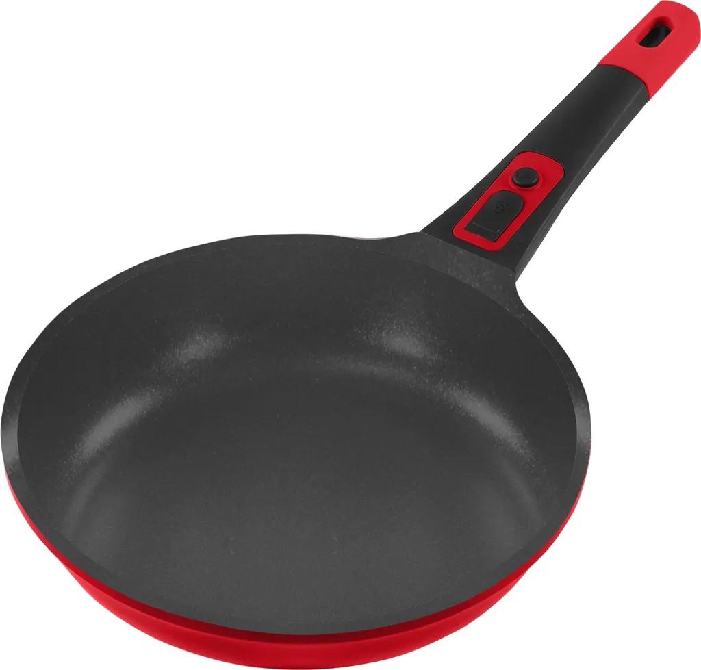Ø20cm Bratpfanne flach / ca. 4.5 cm hoch KING® ROT