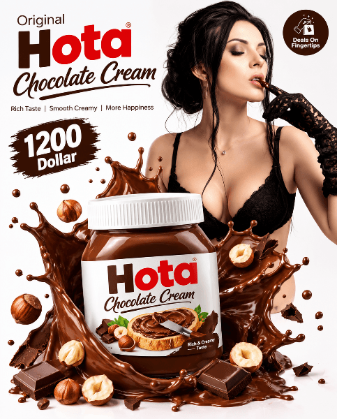Hota Chocolate Cream 