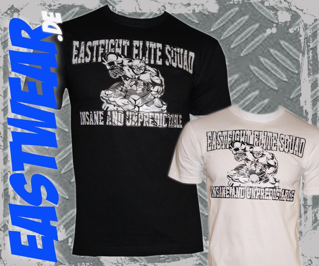 Eastfight T-Shirt "Unpredictable" schwarz, weiß
