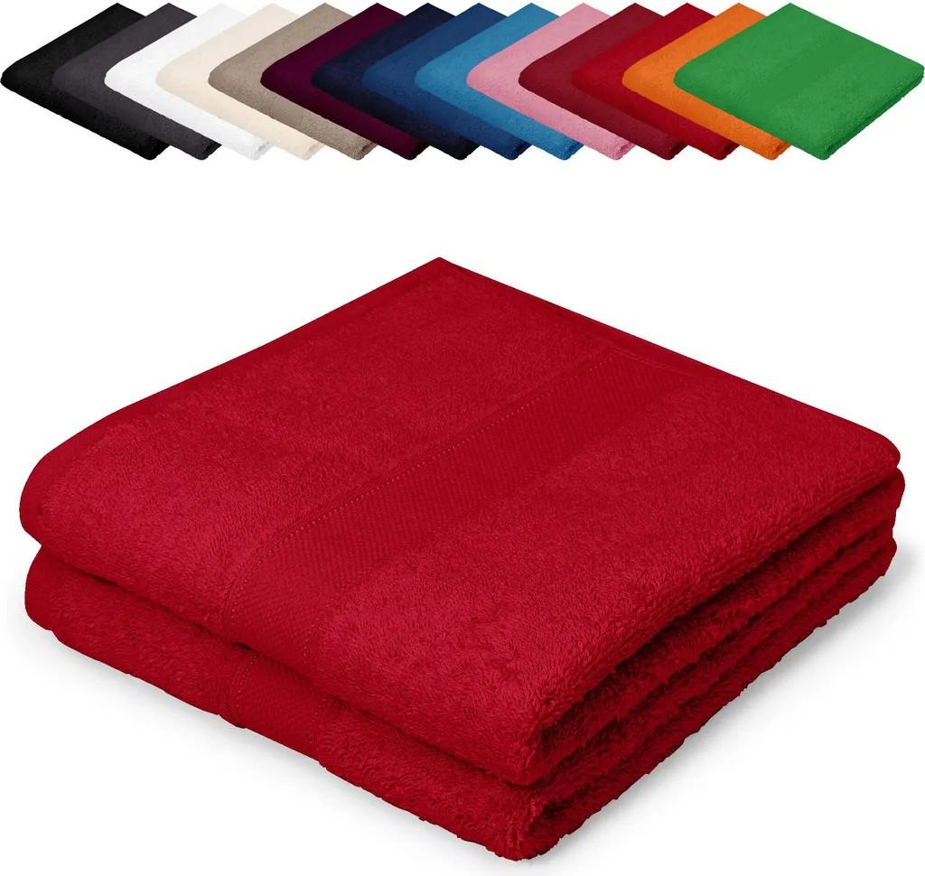 Gästehandtücher Kinderhandtücher Babyhandtücher 100% Baumwolle, Farbe: Rot