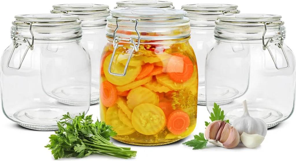 Einmachglas 1000ml (6 Stück)