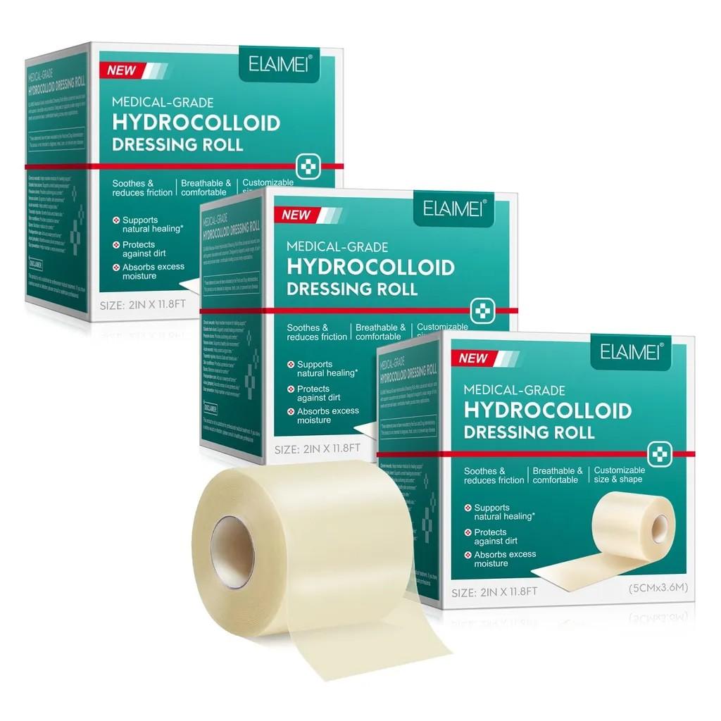 Hydrocolloid Wundpflaster 3x 5cmx3,6m