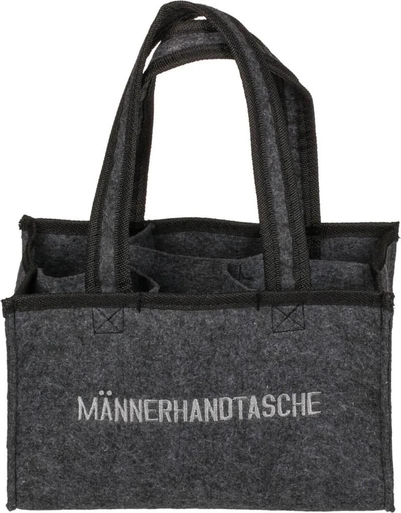 Goldbuch Filz-Flaschenhalter für 6 Flaschen