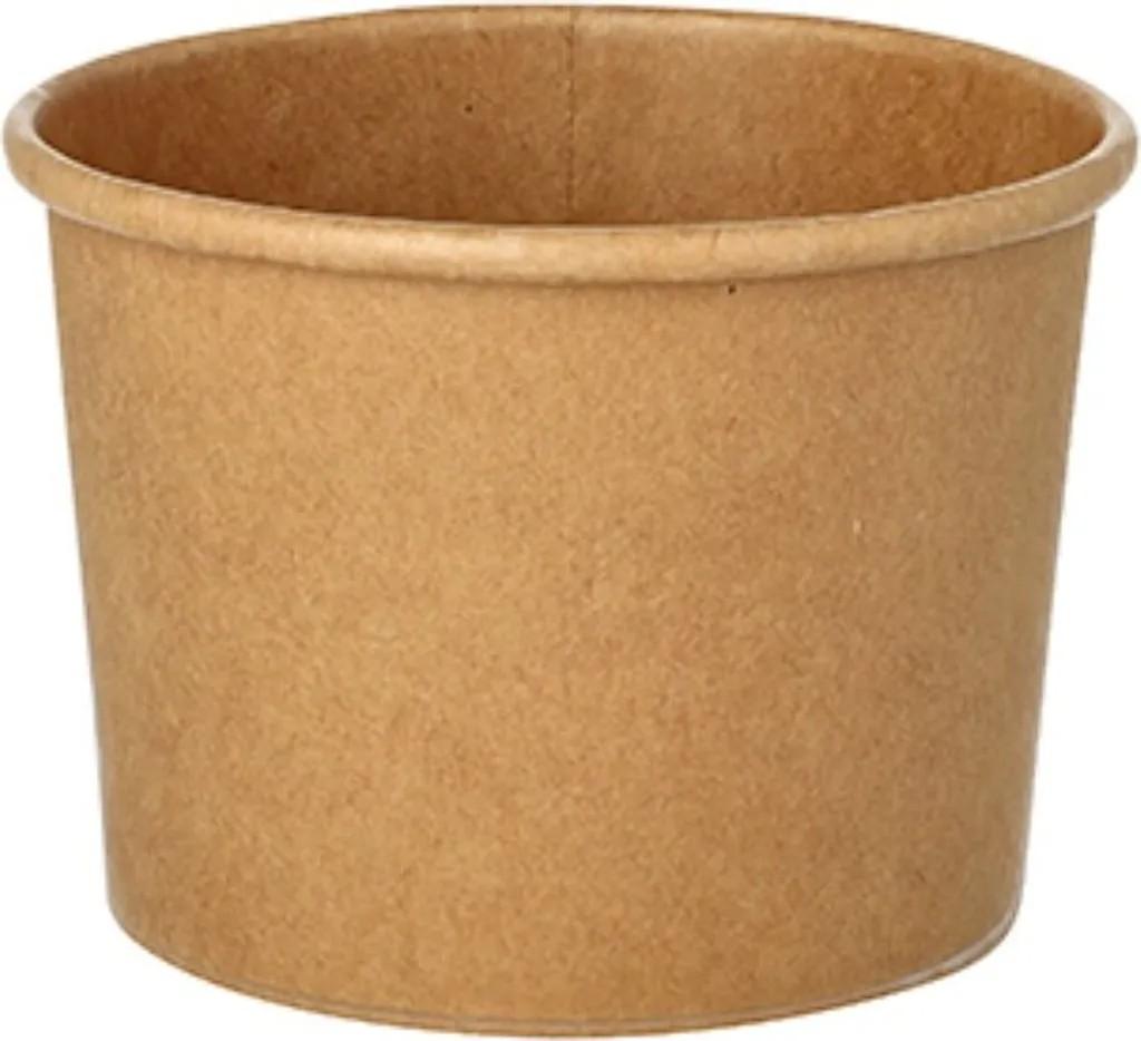 25 Suppenbecher, Pappe 350 ml Ø