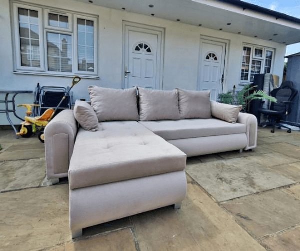 Luxury Berlin Corner Sofa Bed For Sale Available With Delivery 