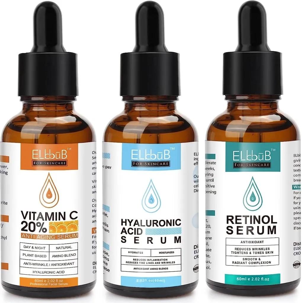 Gesichtsserum Set mit Vitamin C 