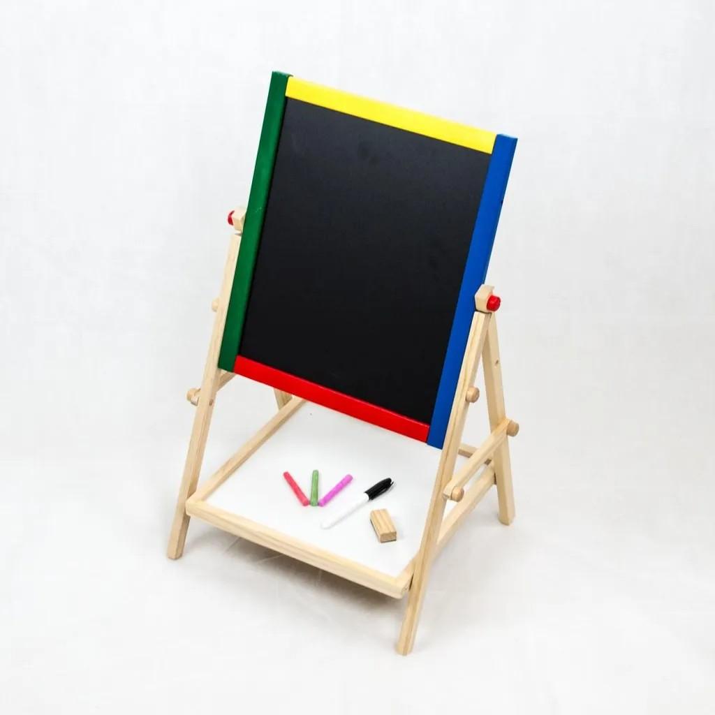 2 in 1 Kindertafel/Schultafel inklusive Kreide