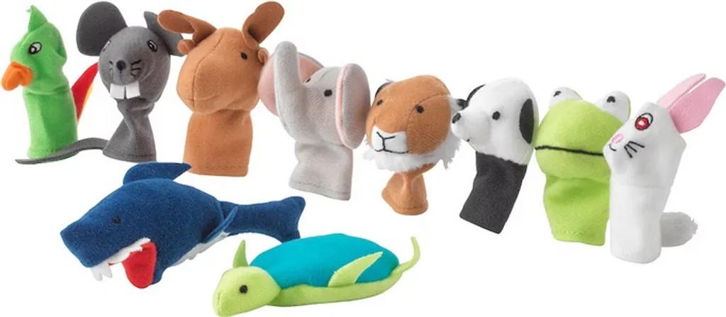 TITTA DJUR Ikea Fingerpuppe, versch. Farben
