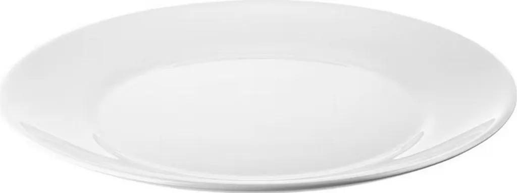 IKEA Oftast (6er Set) Speiseteller Geschirr Set weiß 25 cm - Opalglas