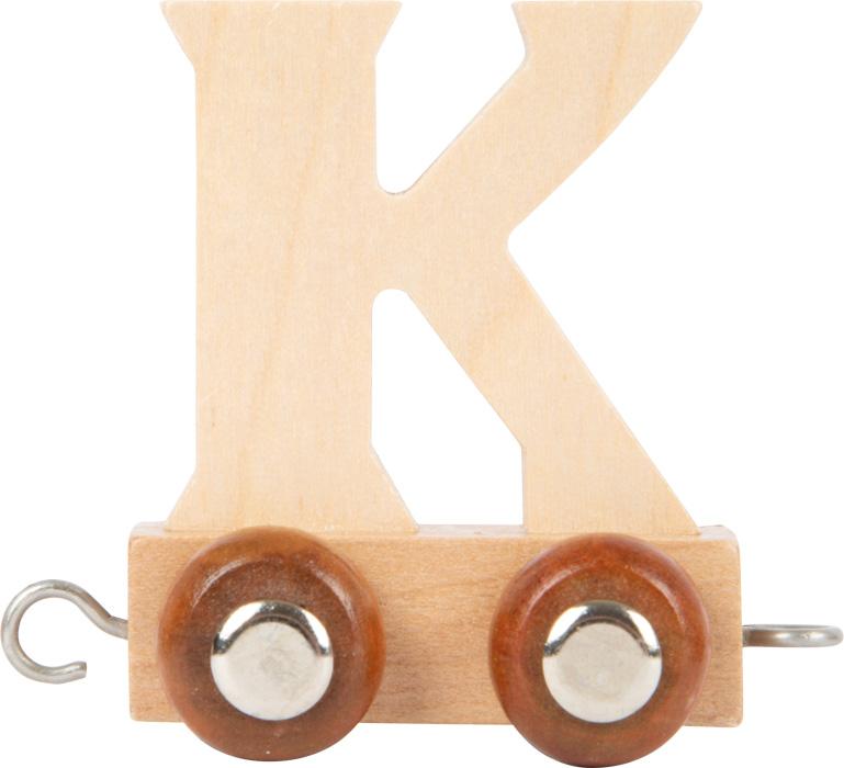 Buchstabenzug Holz K