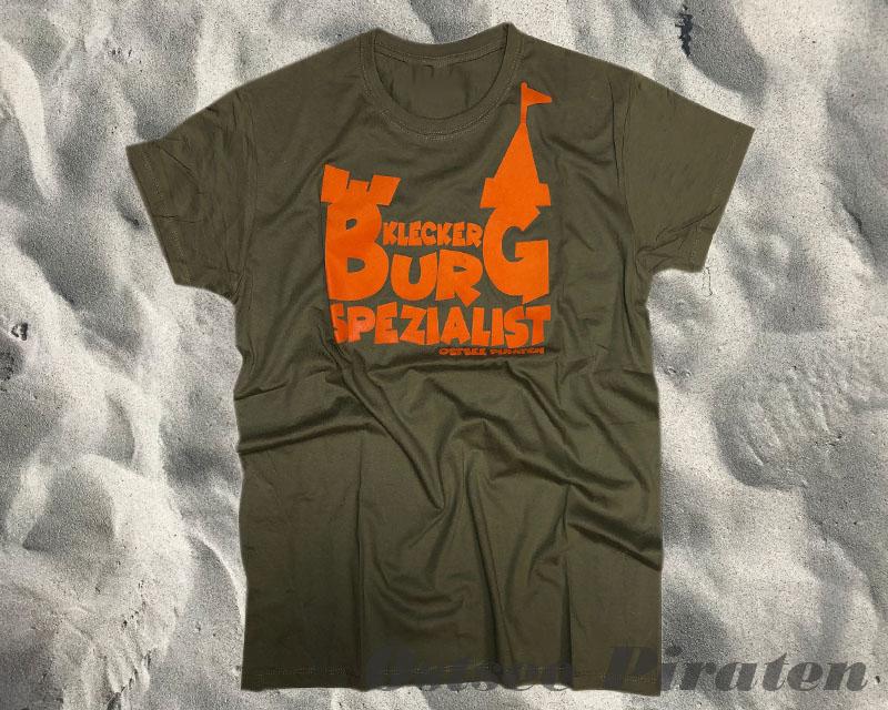 Kleckerburg Spezialist T-shirt Ostseepiraten