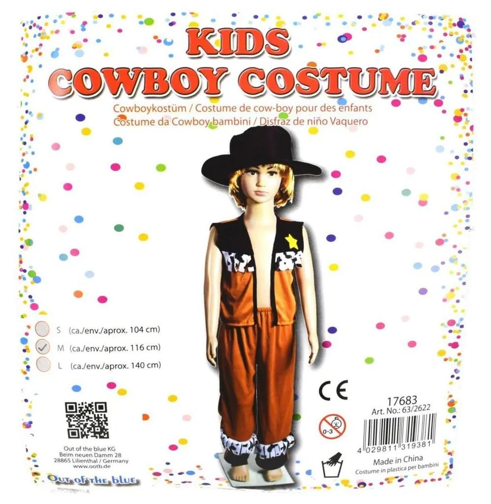 Jungen Cowboy Kostüm 104 