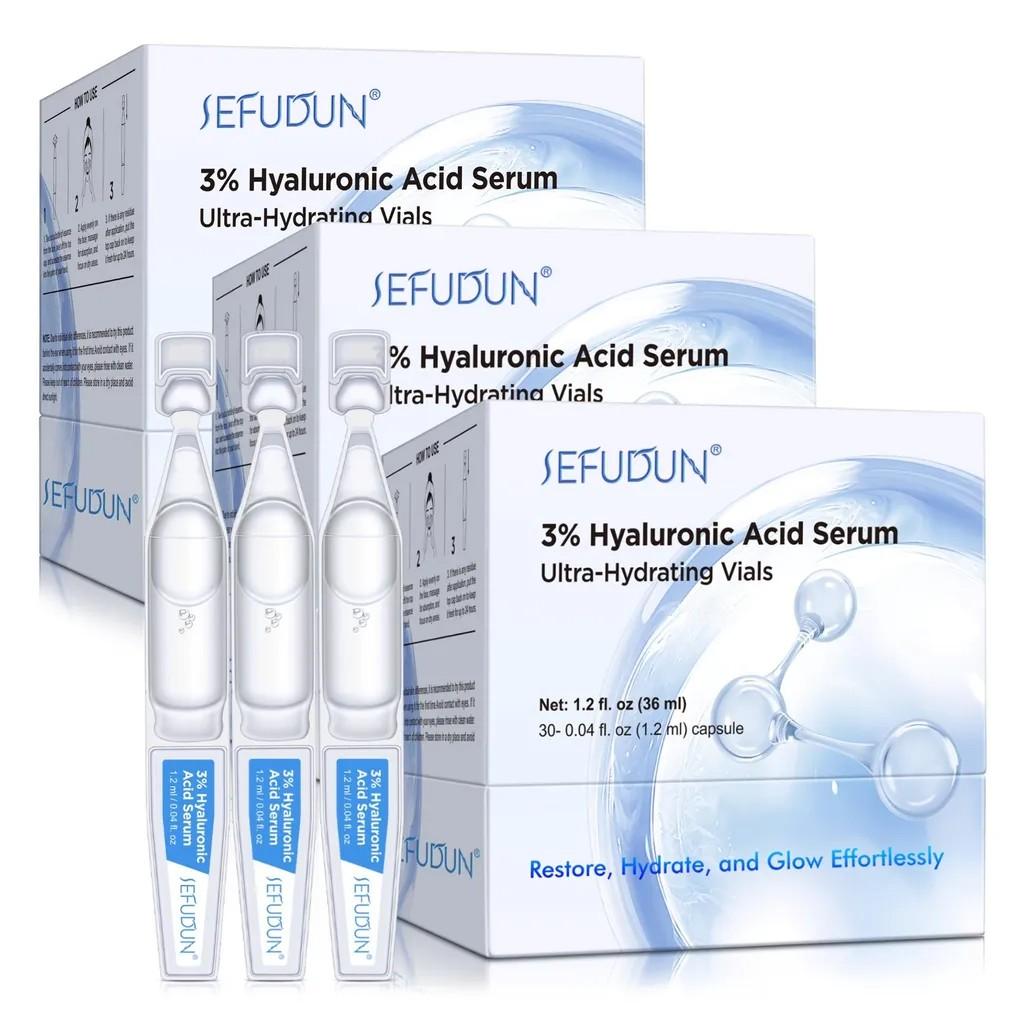 Hyaluronic Acid Hyaluron Serum 3% Anti-Aging Anti-Falten Gesichtsserum
