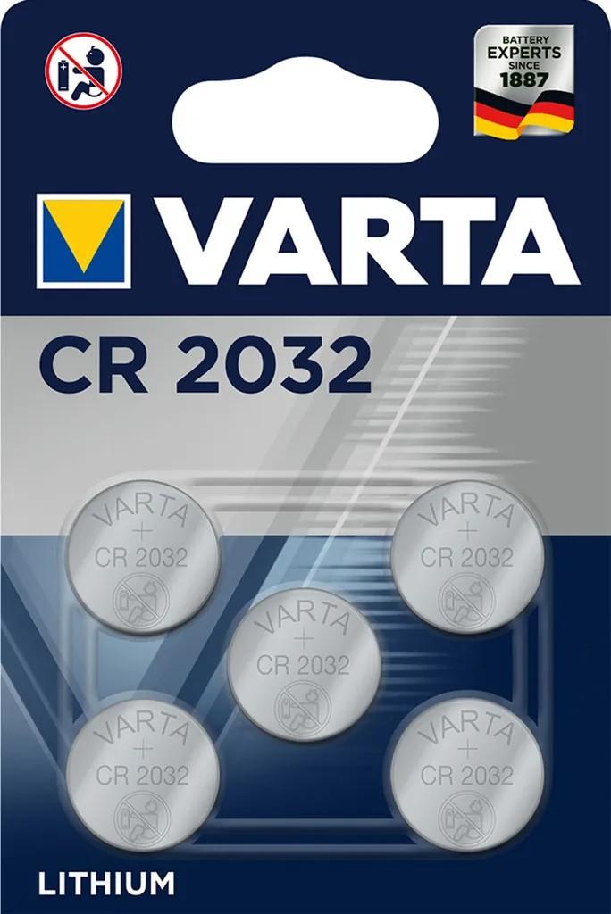 Varta LITHIUM Coin CR2032 (Knopfzellenbatterie, 3V)