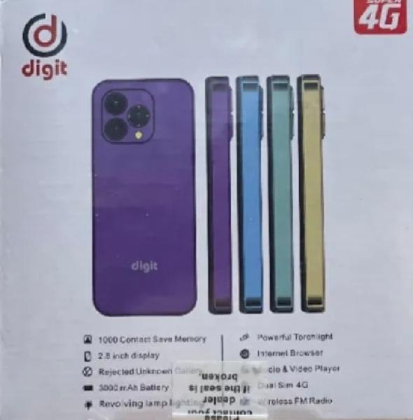 Jazz digit 4G feature phone i-pro-max 4d internet phone double sim PTA approved Yotube Facebook whatsapp using all app in the phone & wifi connected hotspot available original pics attached | 