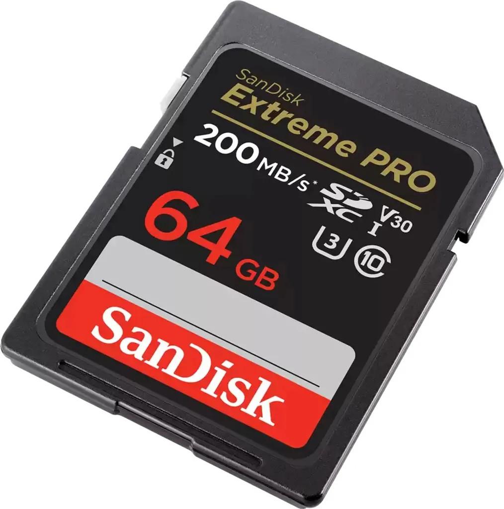SanDisk Extreme PRO® SDXC™-Speicherkarte 64 GB