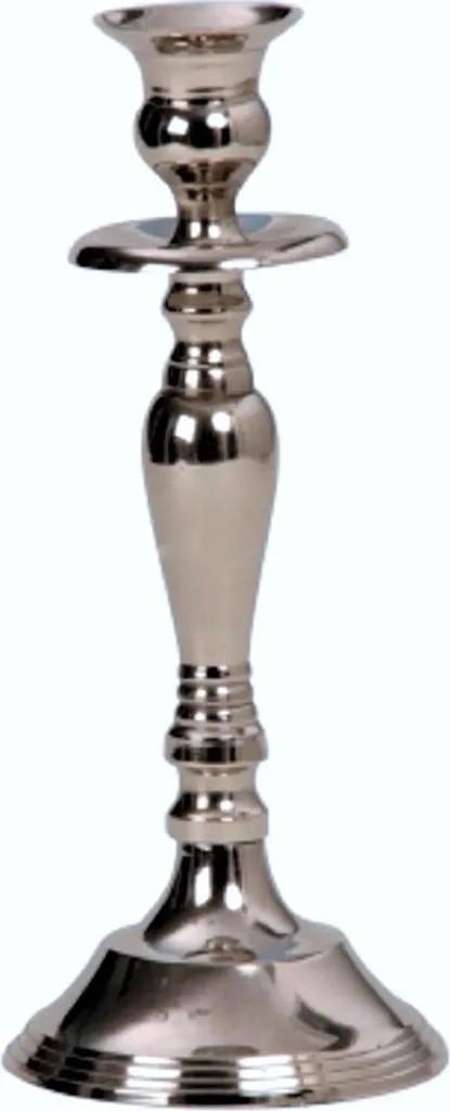 Kerzenständer Kerzenleuchter 23 cm Silber