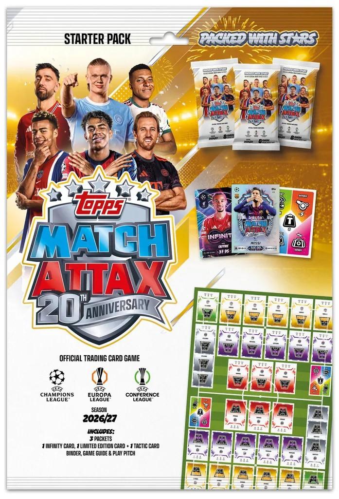 Topps UEFA Club Competition Match Attax STARTERPACK