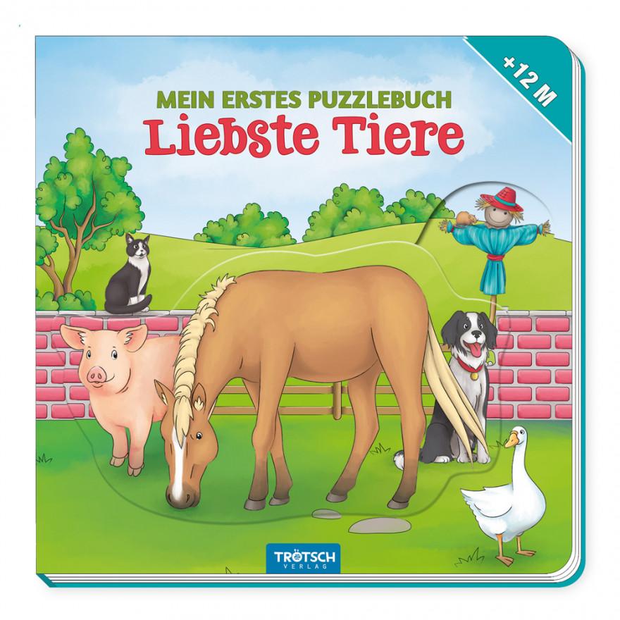 Mein 1. Puzzlebuch "Liebste Tiere"