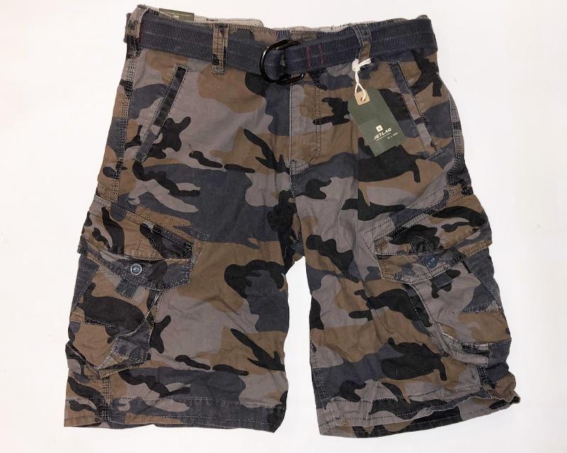Jet Lag Herren Short Take Off 3 cement camo