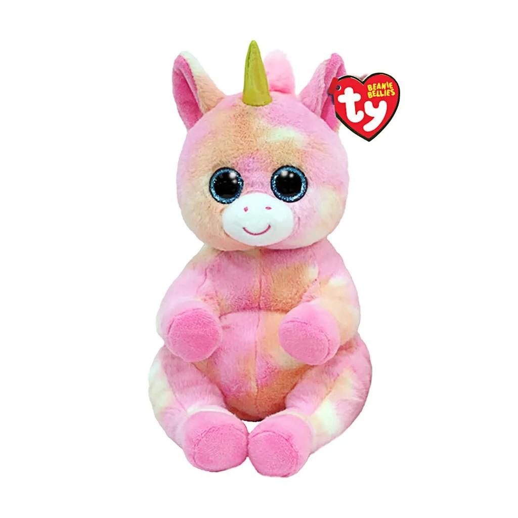 Beanie Bellies Skylar - różowy jednorożec 24 cm