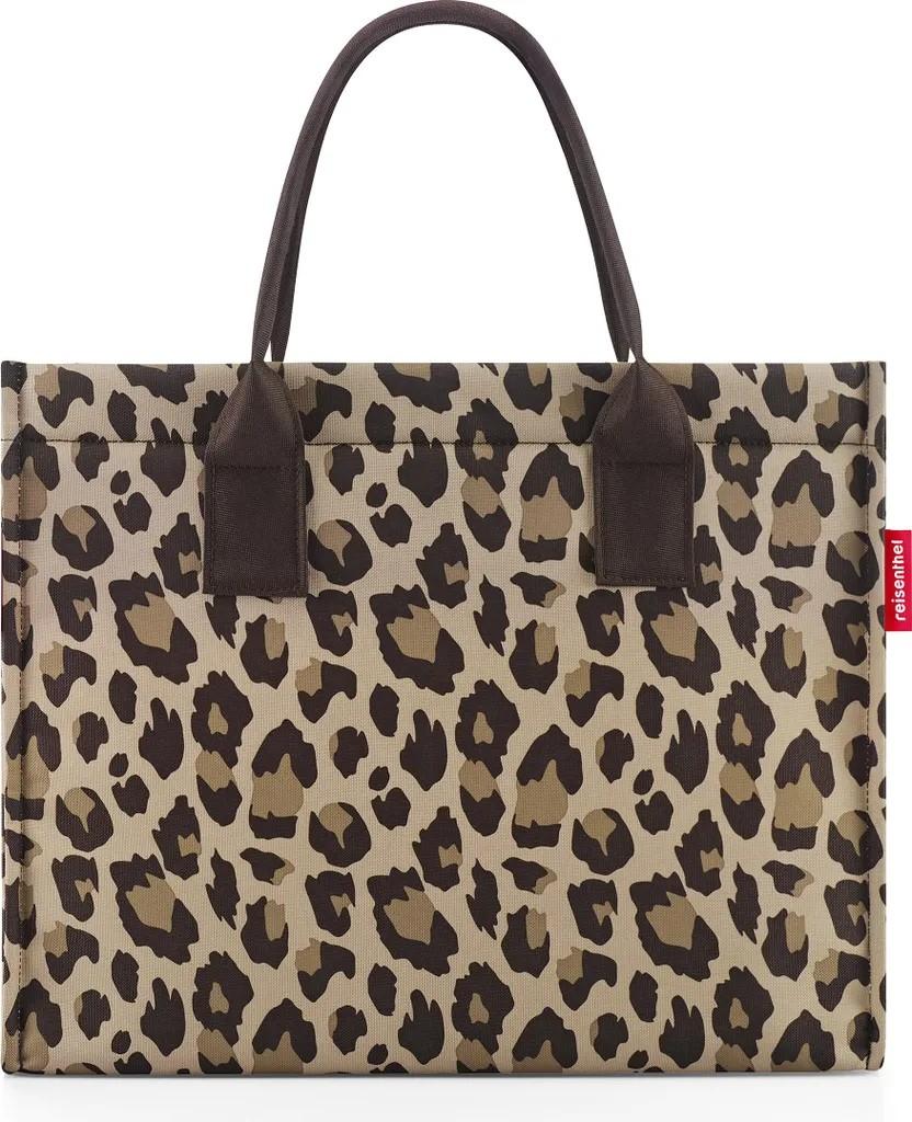 Reisenthel daily shopper, Schwarz, Braun, Polyester, Stoffbeutel, Einfarbig