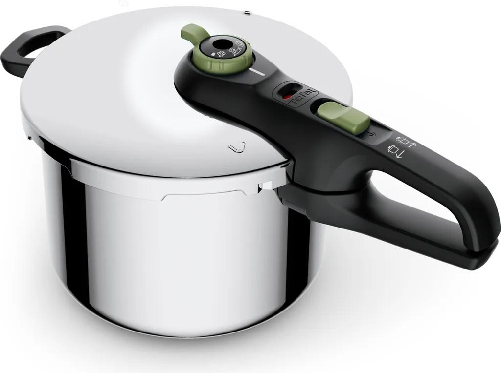 Tefal Secure Trendy Schnellkochtopf Mit Korb 6 L