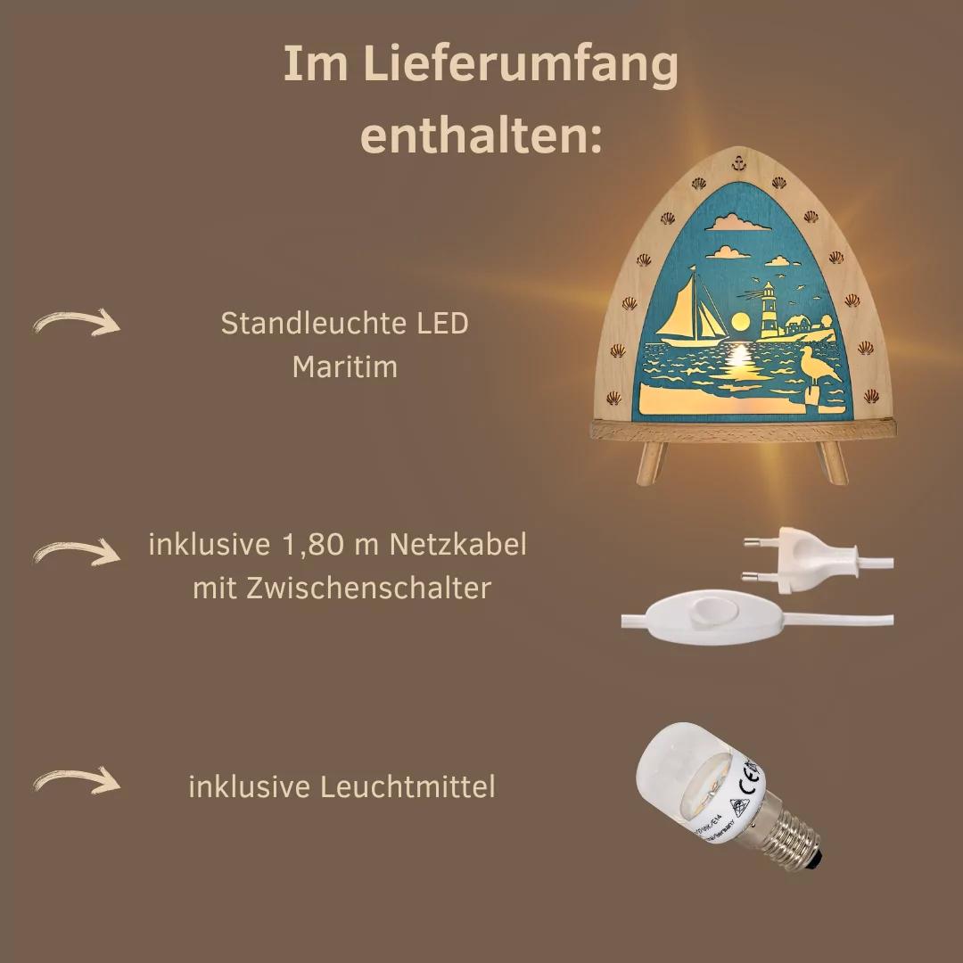 Standleuchte Maritim LED