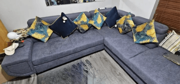 Luxury Artic Corner Sofa Bed For Sale Available With Delivery 