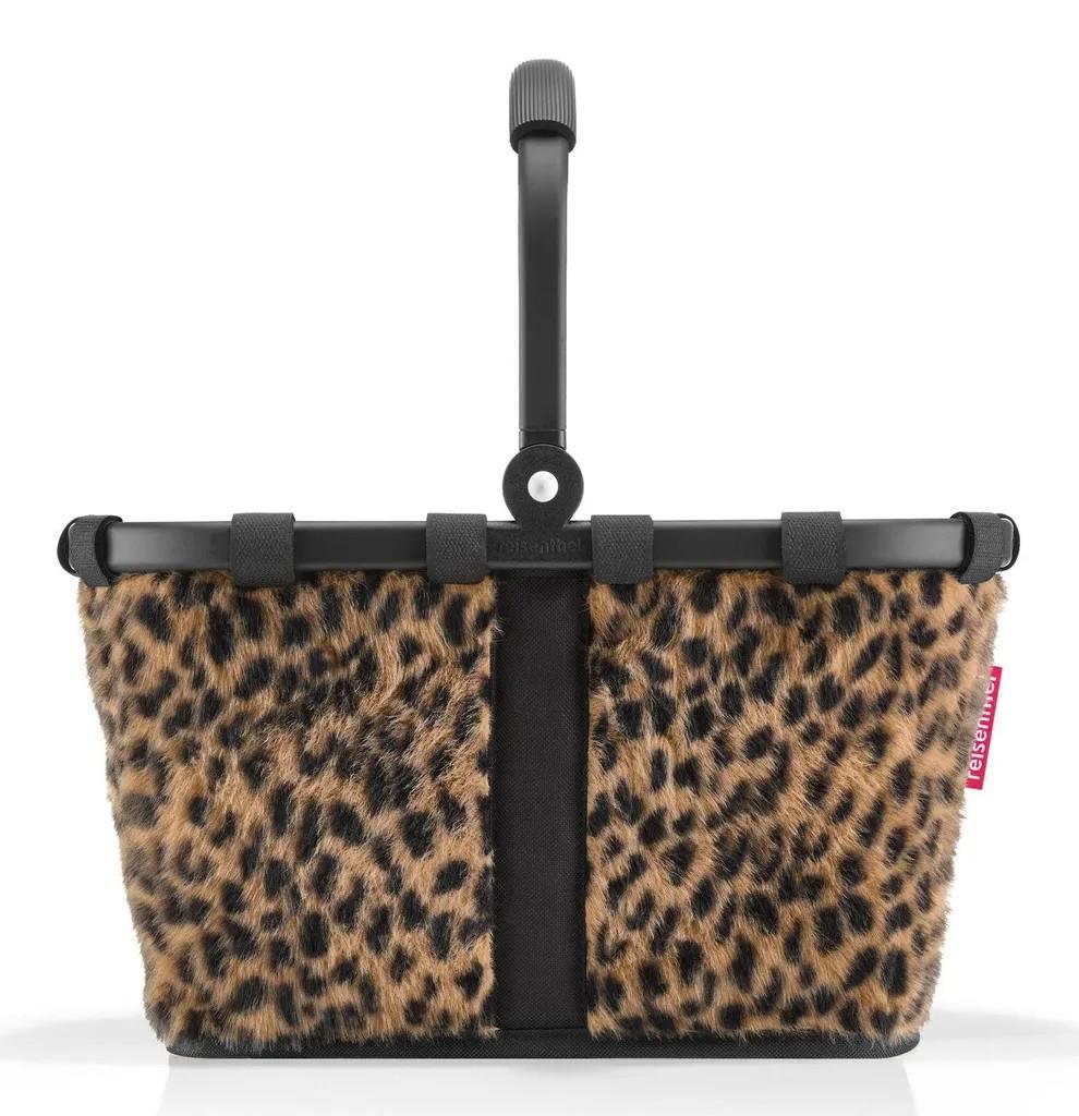 reisenthel Einkaufskorb Carrybag Leo Fake Fur braun
