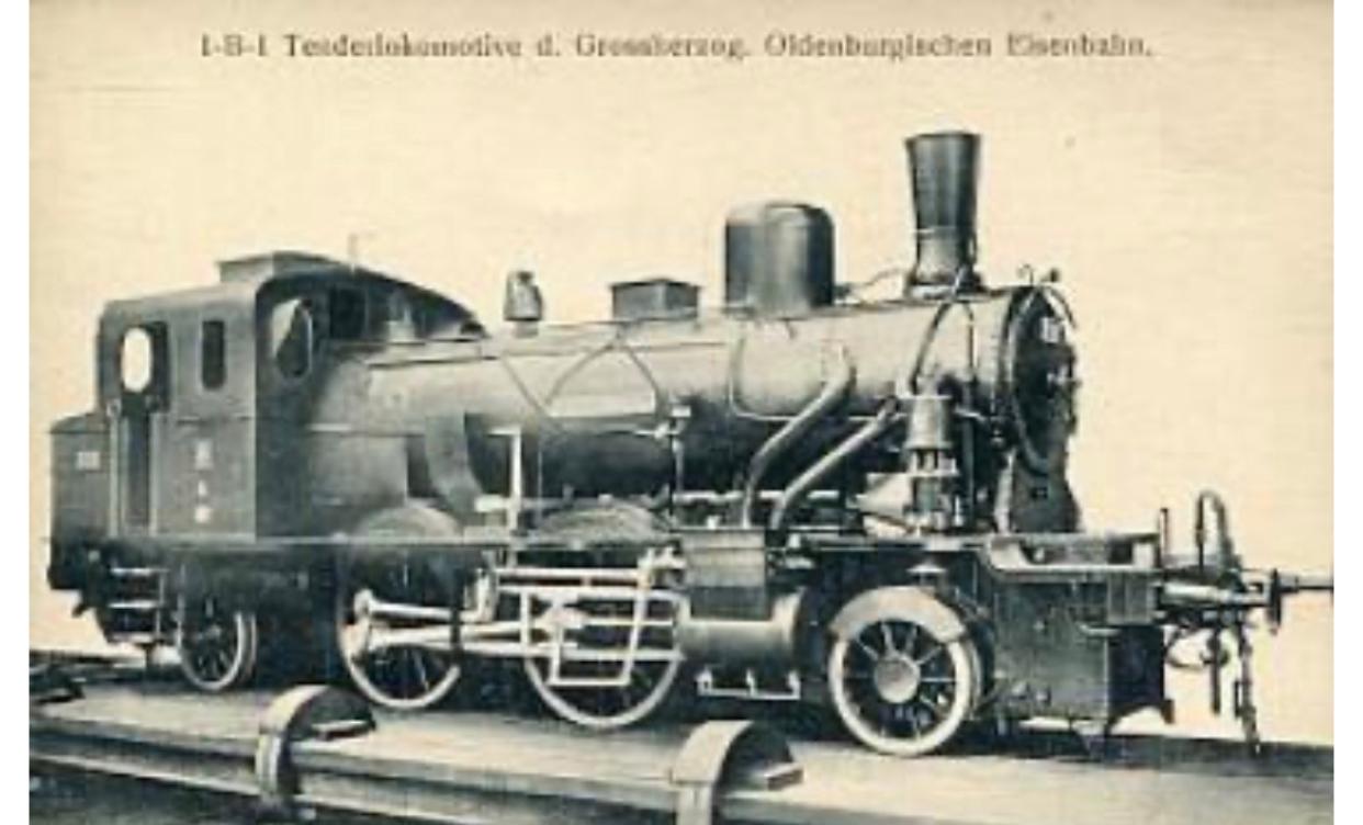 Lokomotive aus dem Harz - 1945