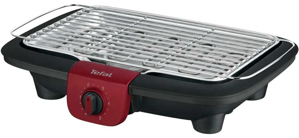 efal Easygrill Adjust BG90E5, Schwarz, Rot