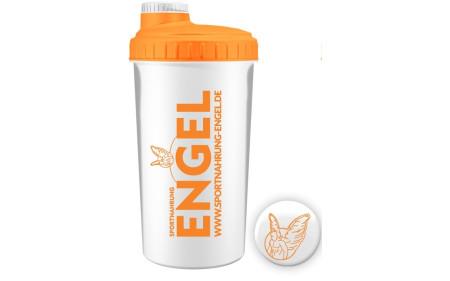 Sportnahrung Engel Shaker 2.0 / Weiß / Orange