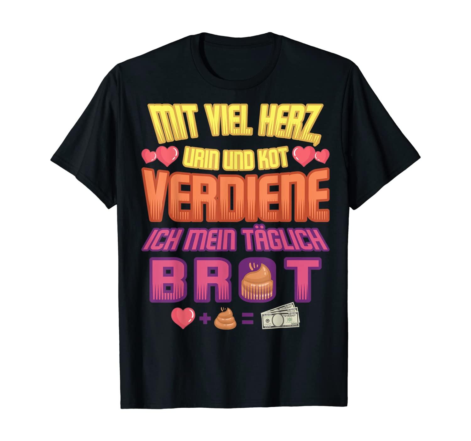 Senioren Altenheim Pflegekraft Lustige Altenpflegerin Pflege T-Shirt