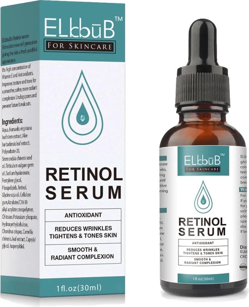 Gesichtsserum Retinol Serum Anti-Falten Anti-Aging, 1x 30ml Retinol