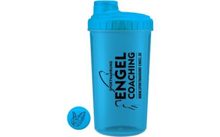 Sportnahrung Engel Coaching Shaker / Transparent Blau / Blau