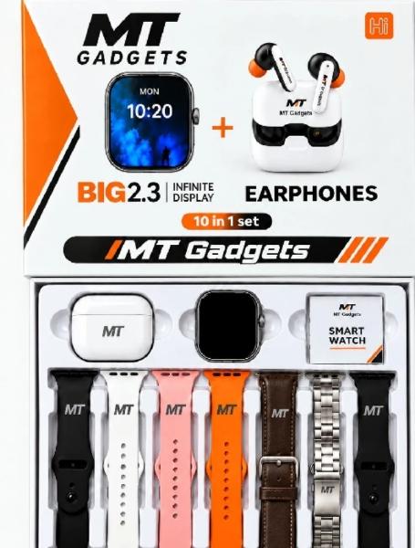 7 Straps Smart Fitness Tracker | Bluetooth Calling | HD Display | Full Metal Body | Heart Rate & SpO2 Monitor | Sports Activity Tracker | Music Control & Voice Assistant |