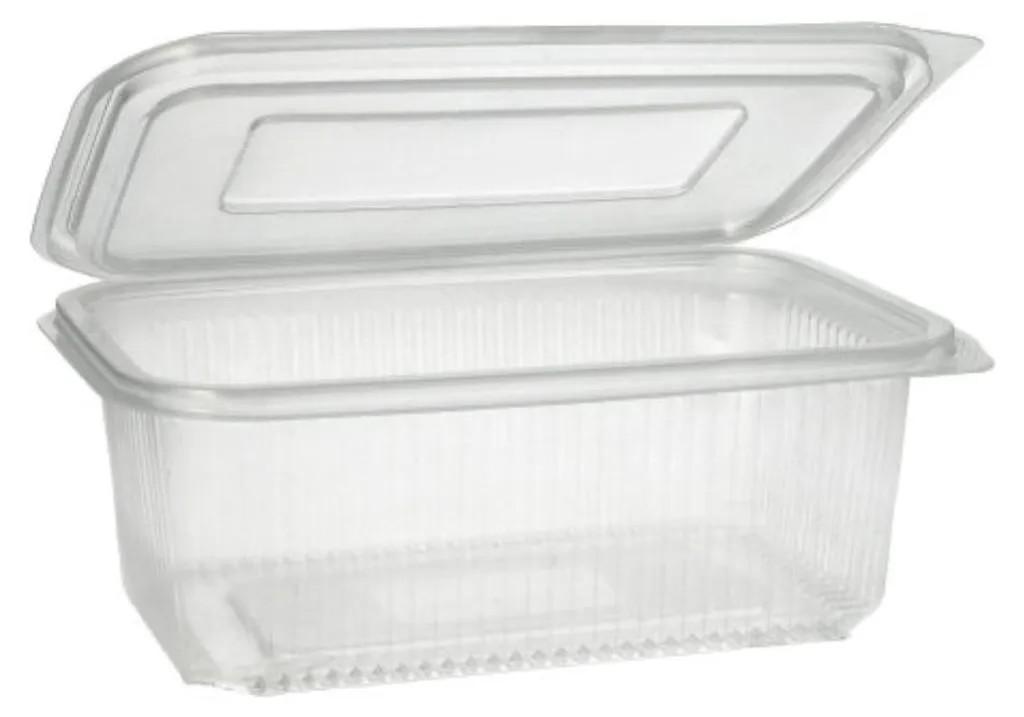 50 Verpackungsbecher mit Klappdeckeln