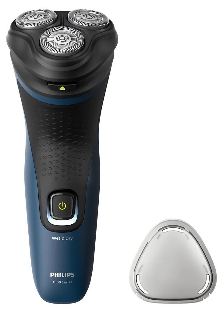 Philips S1151/00, Rotationstrasierer, Schwarz, Blau, Akku, 40 min, 8 h, Nickel-M