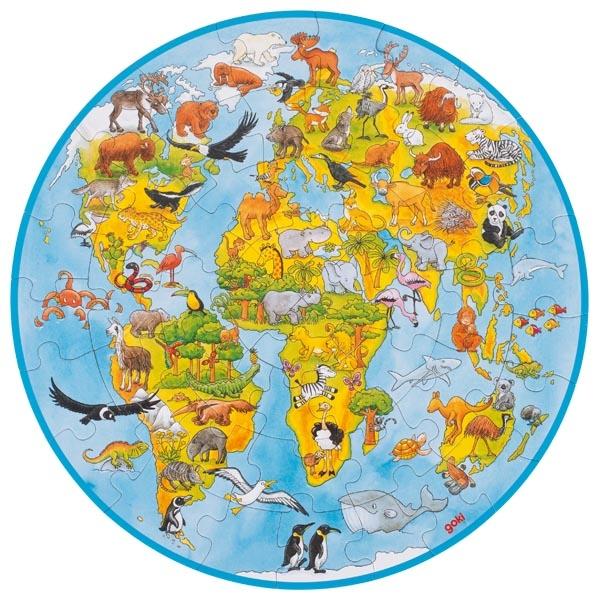 XXL Puzzle Welt