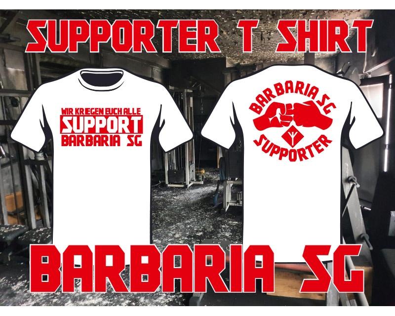 Supporter T Shirt Barbaria SG