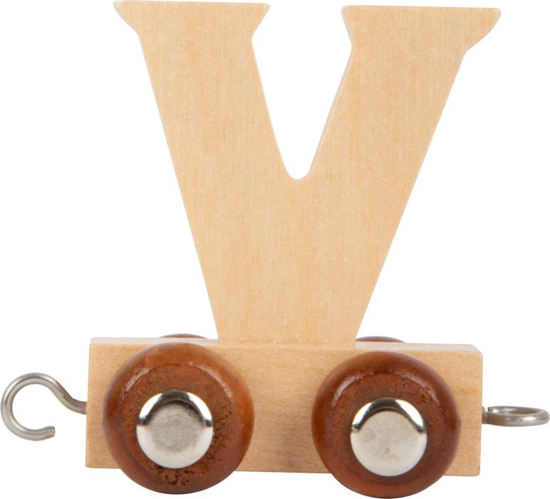 Buchstabenzug Holz V
