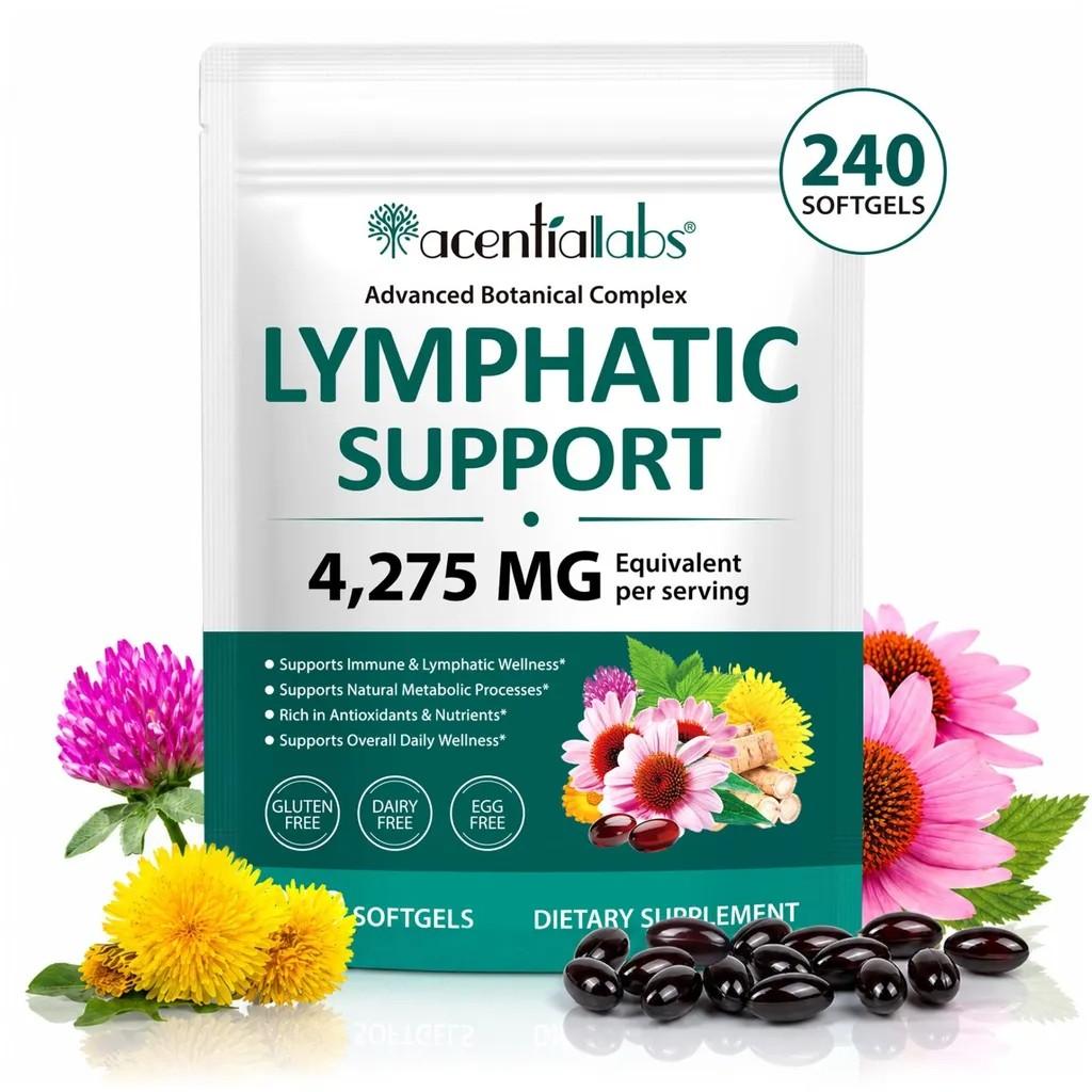 Lymphatic Support Komplex Nahrungsergänzungsmittel 240 Softgels