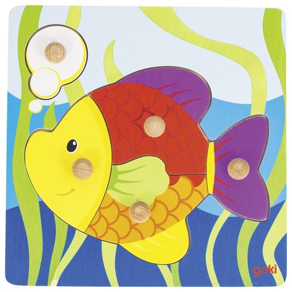 Steckpuzzle Fisch