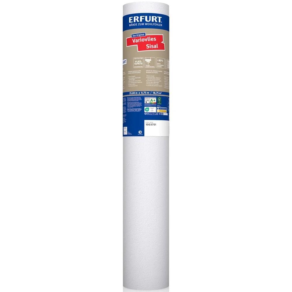 ERFURT Variovlies Sisal Vliestapete 25 x 0,75 m - 1 Rolle