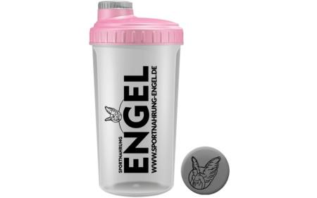 Sportnahrung Engel Shaker 2.0 / Transparent / Rosa