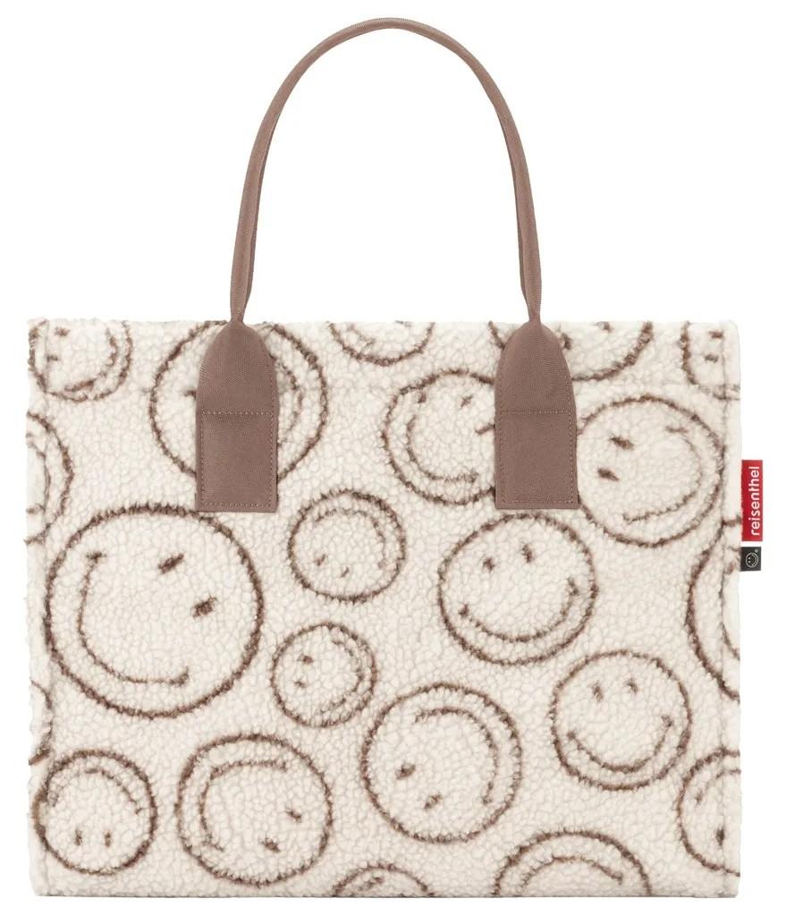 reisenthel Schultertasche Daily Shopper Smile Teddy Chocolate creme