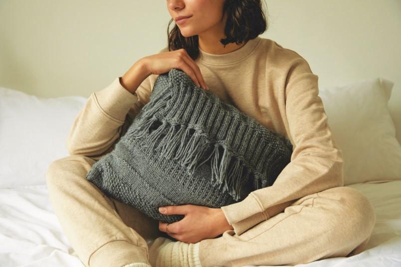 DMC Mindful Making Strickset "Meditationskissen"