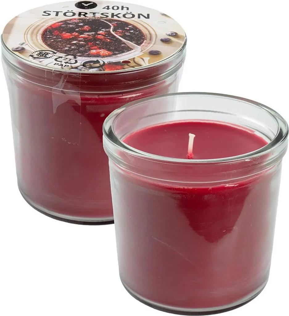 2x STÖRTSKÖN Ikea Duftkerze im Glas