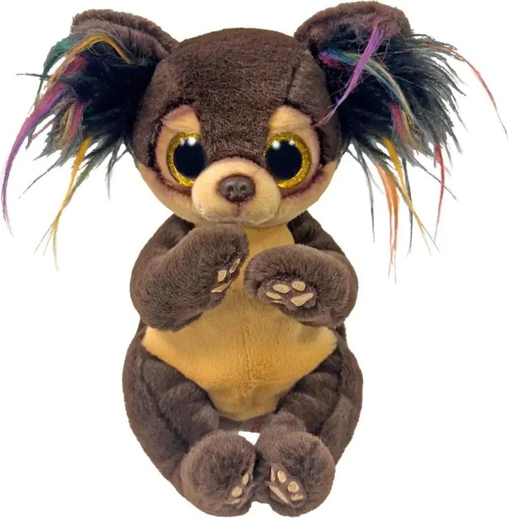 TY Beanie Bellies, Toffee, Hund, ca 15 cm